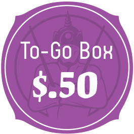 To Go Boxes - $.50